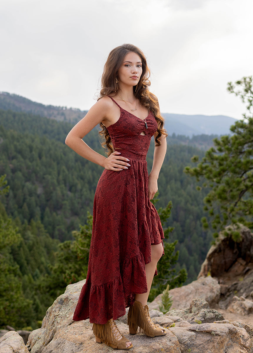 Franca Set in Mesa Rose