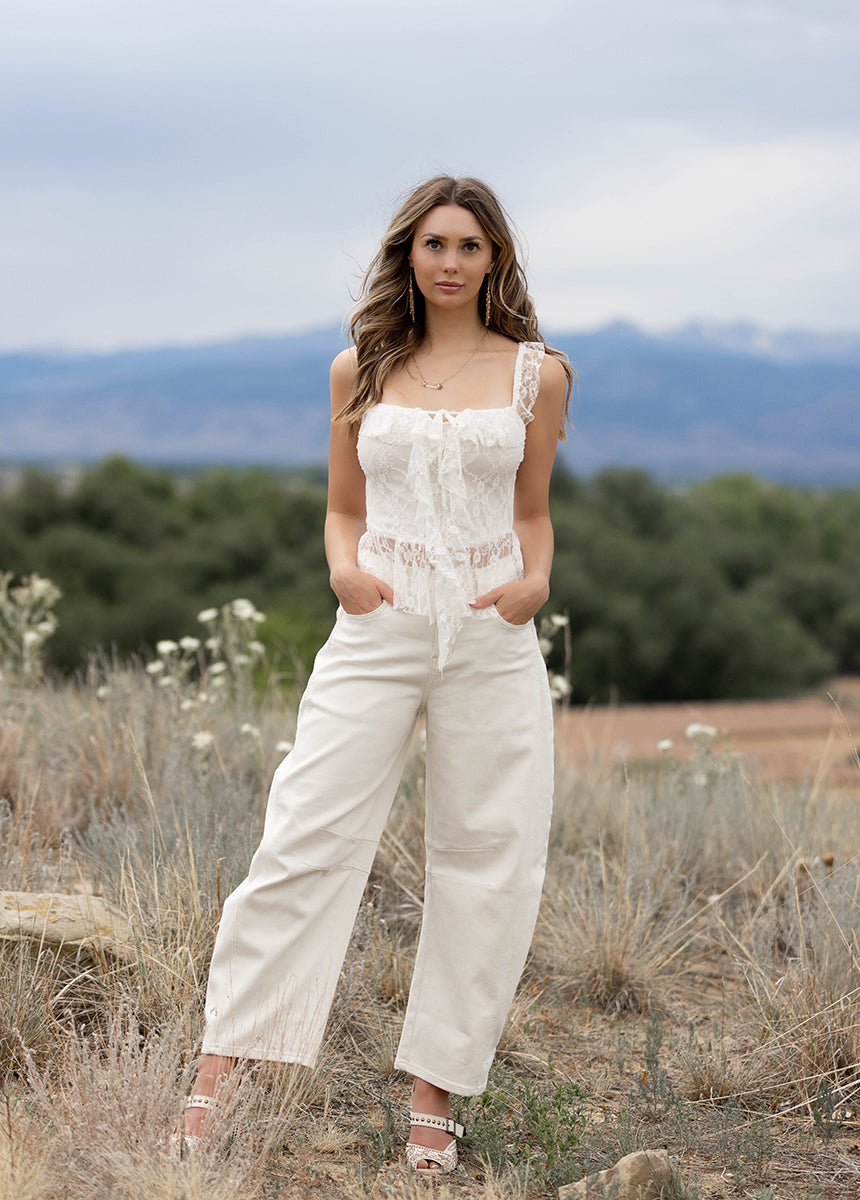 Gayle Top in Lily