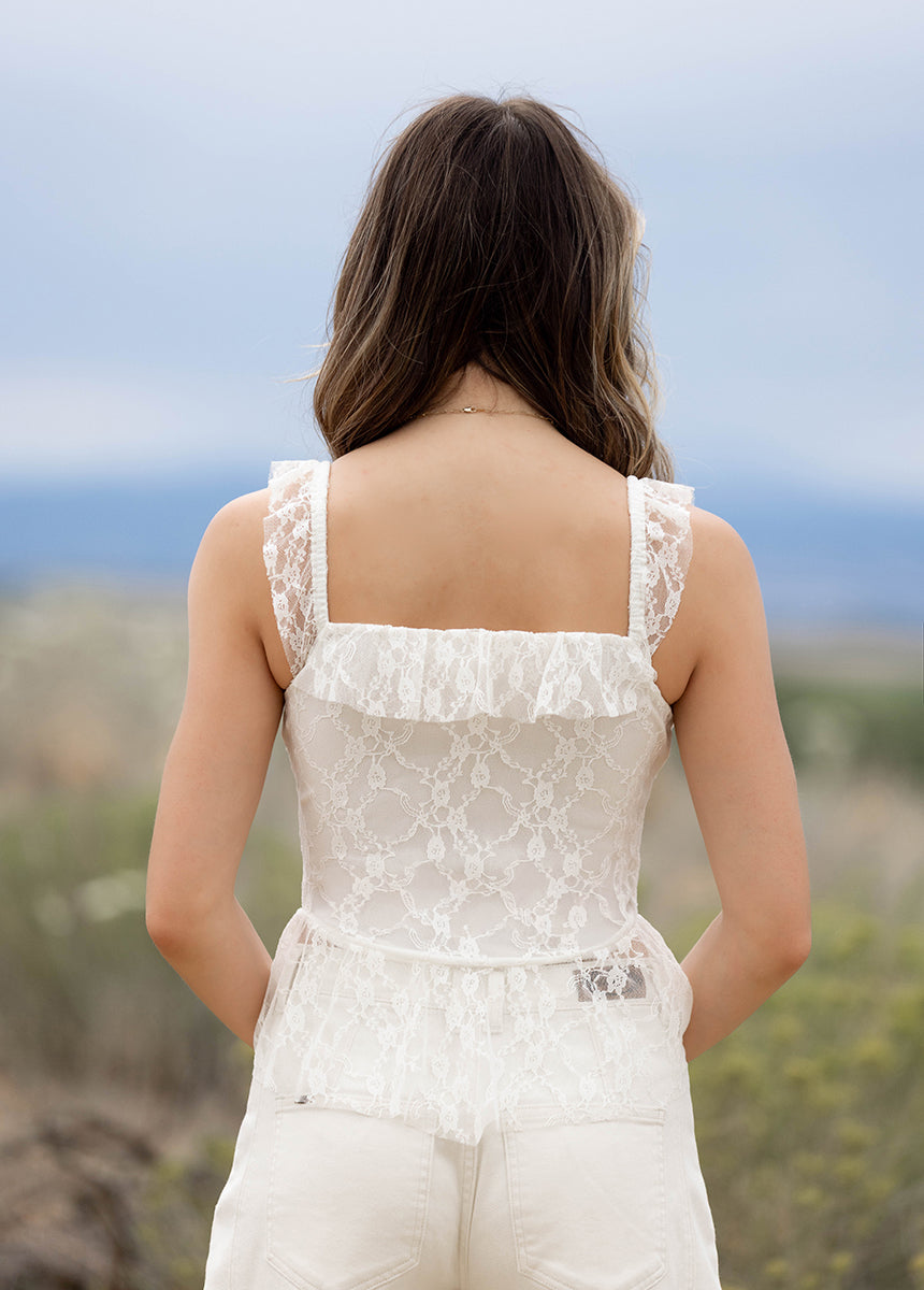 Gayle Top in Lily