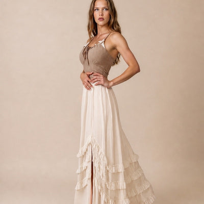 Eadie Skirt in Cream