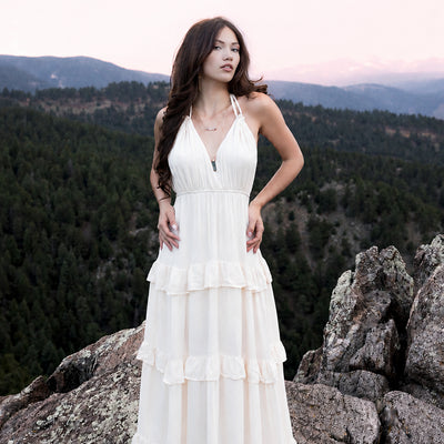 Imara Dress in Cream