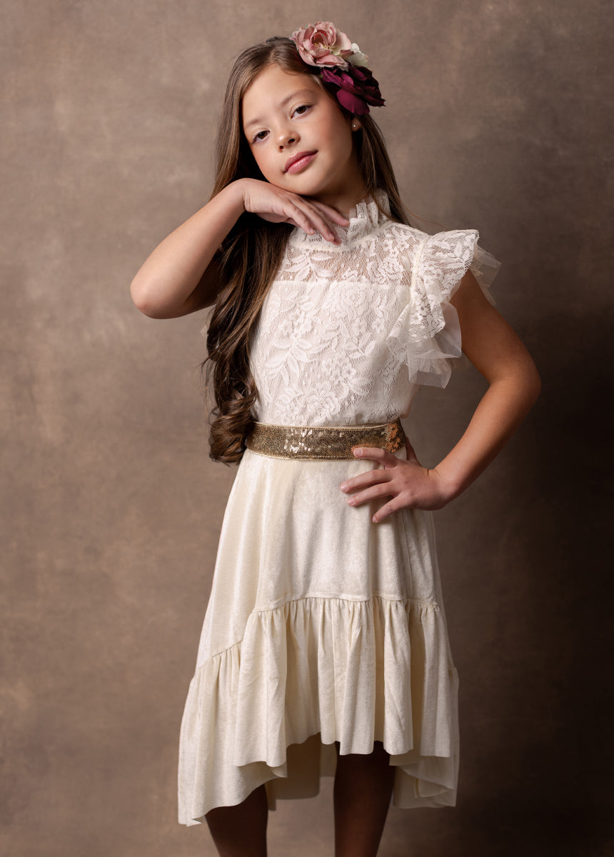 Anouk Top in Cream Lace