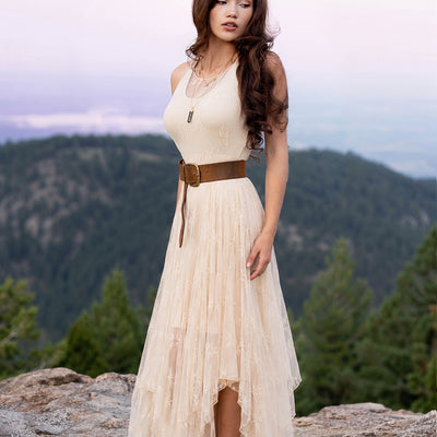 Juliette Dress in Ecru