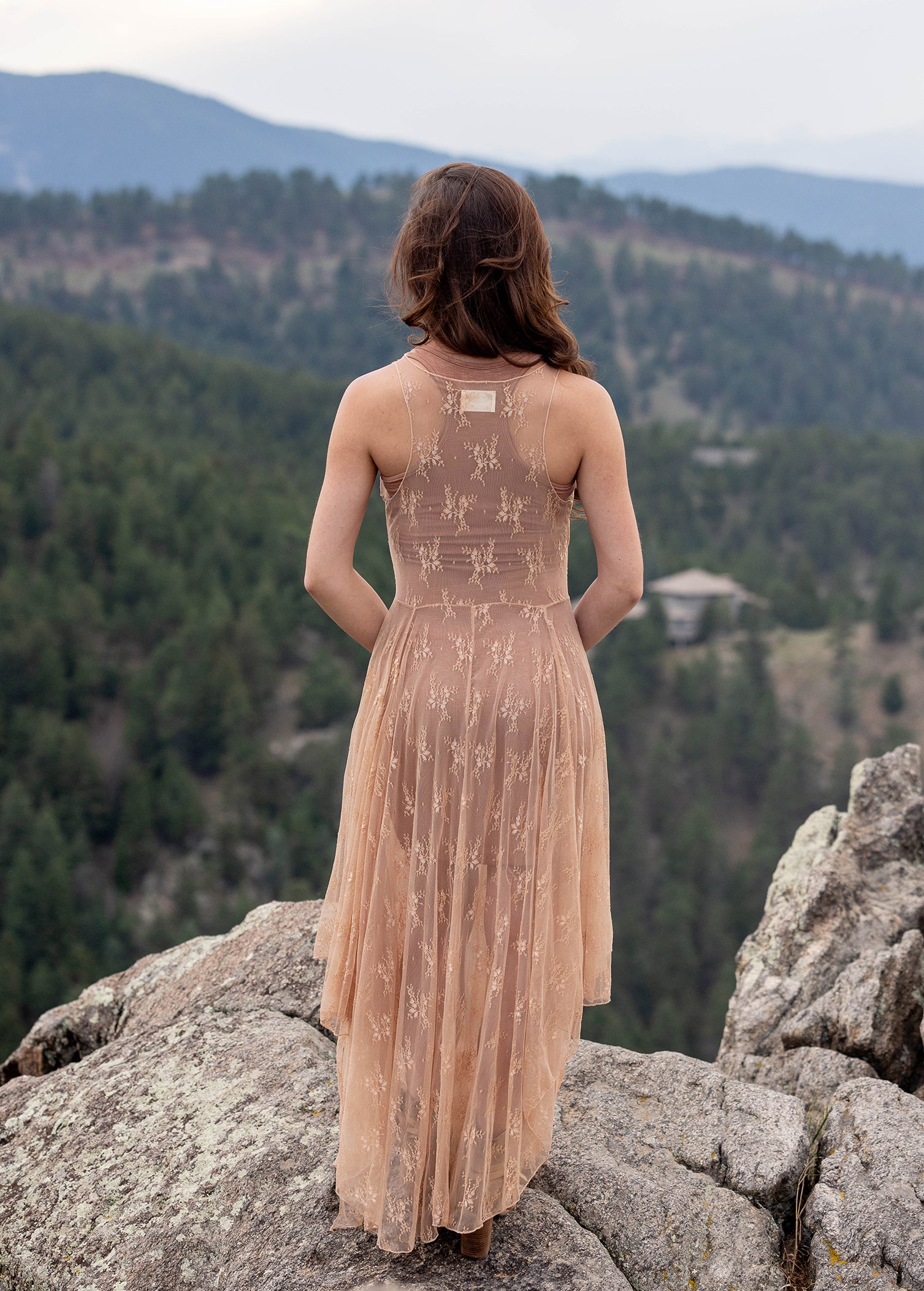 Joyfolie Women's Juliette Maxi Dress in Rosette, Extra Small