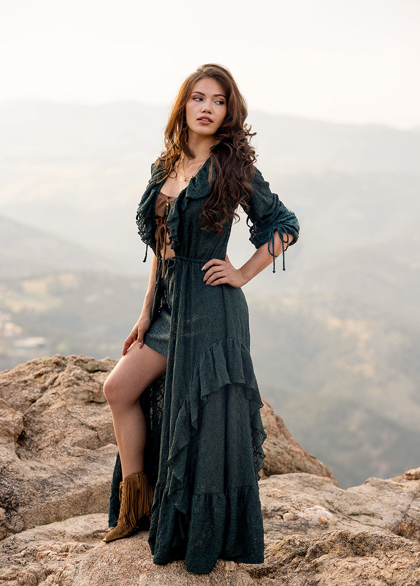 Kaleen Set in Deep Teal