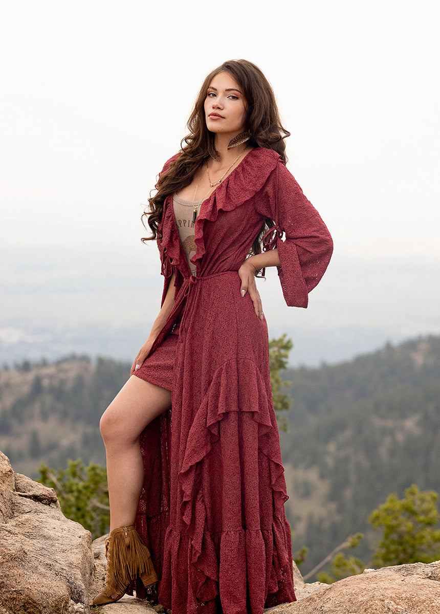 Kaleen Set in Mesa Rose