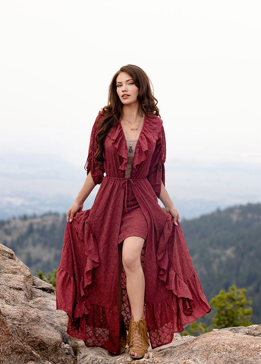 Kaleen Set in Mesa Rose
