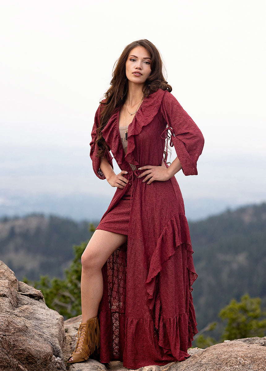 Kaleen Set in Mesa Rose