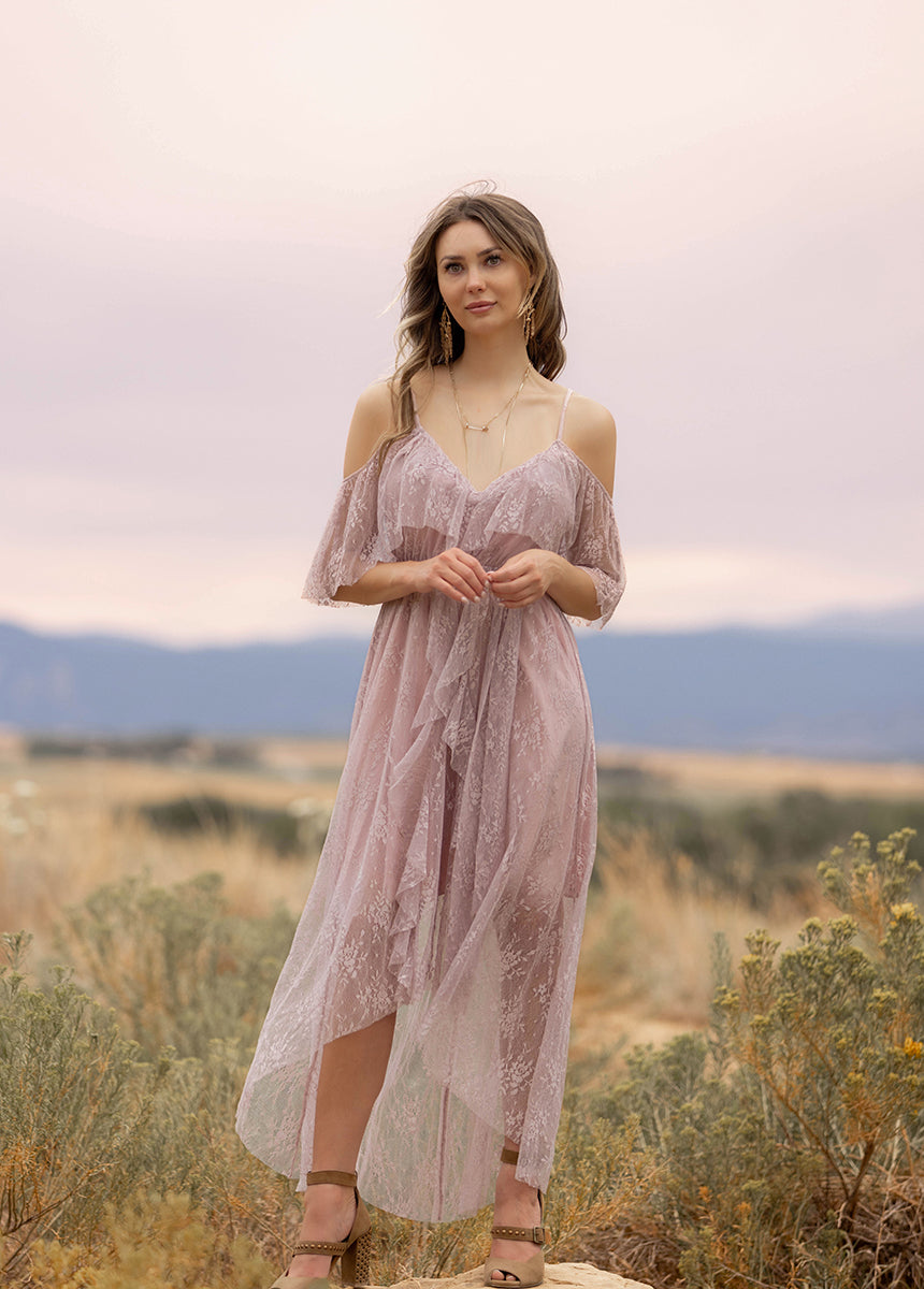 Lauryn Dress in Light Orchid