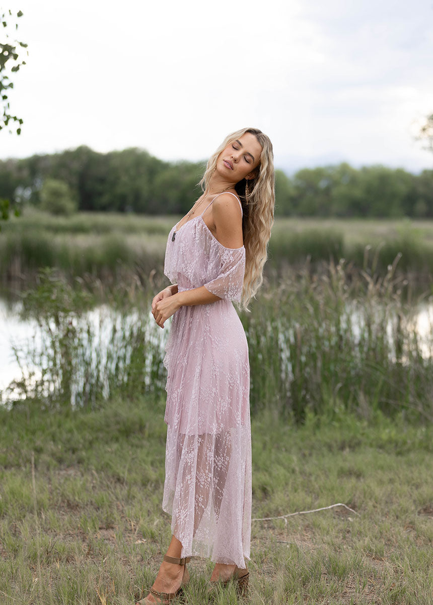 Lauryn Dress in Light Orchid