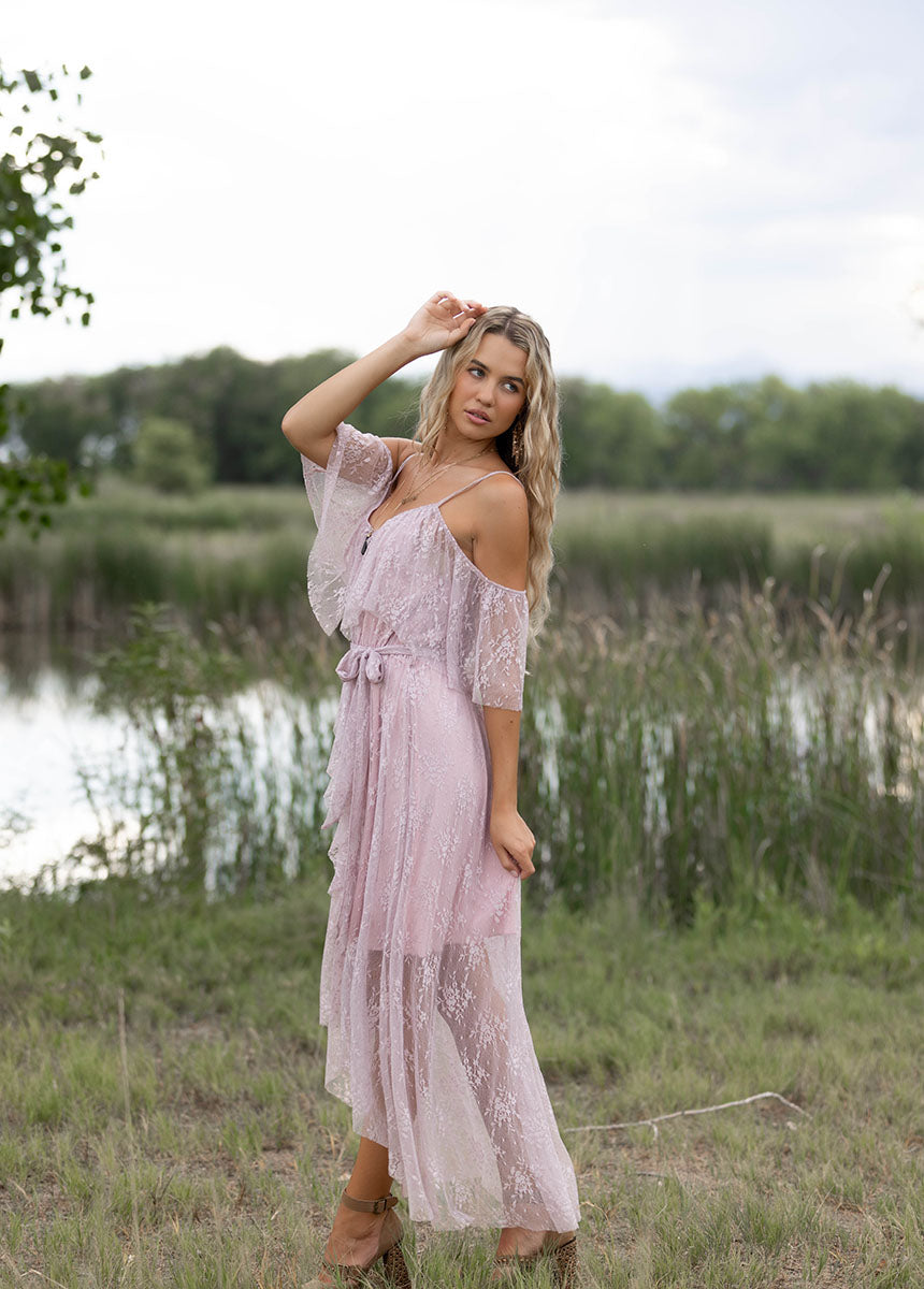 Lauryn Dress in Light Orchid