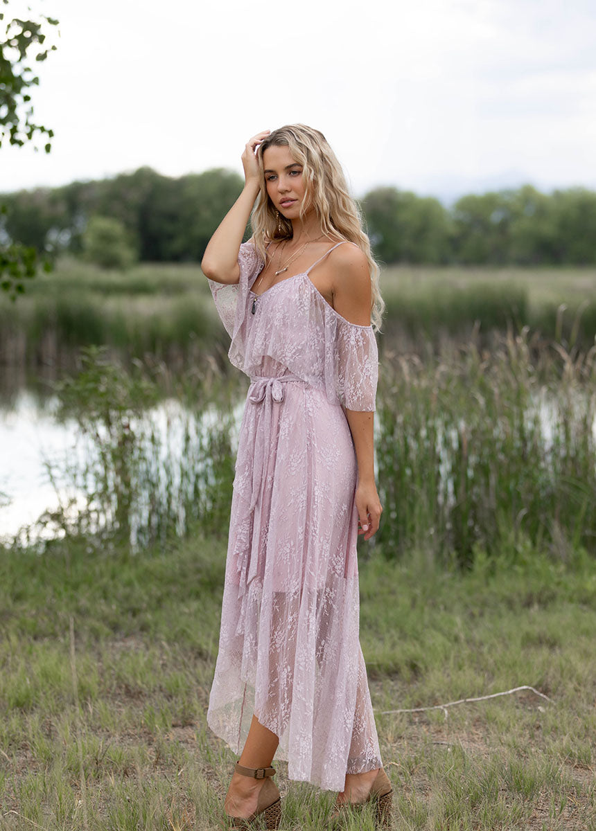 Lauryn Dress in Light Orchid