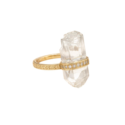 Lumira Ring in Aura Quartz