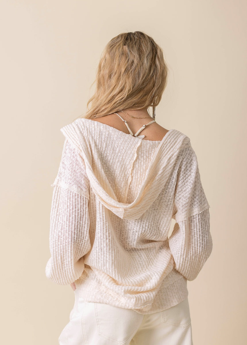 Ona Sweatshirt in Cream