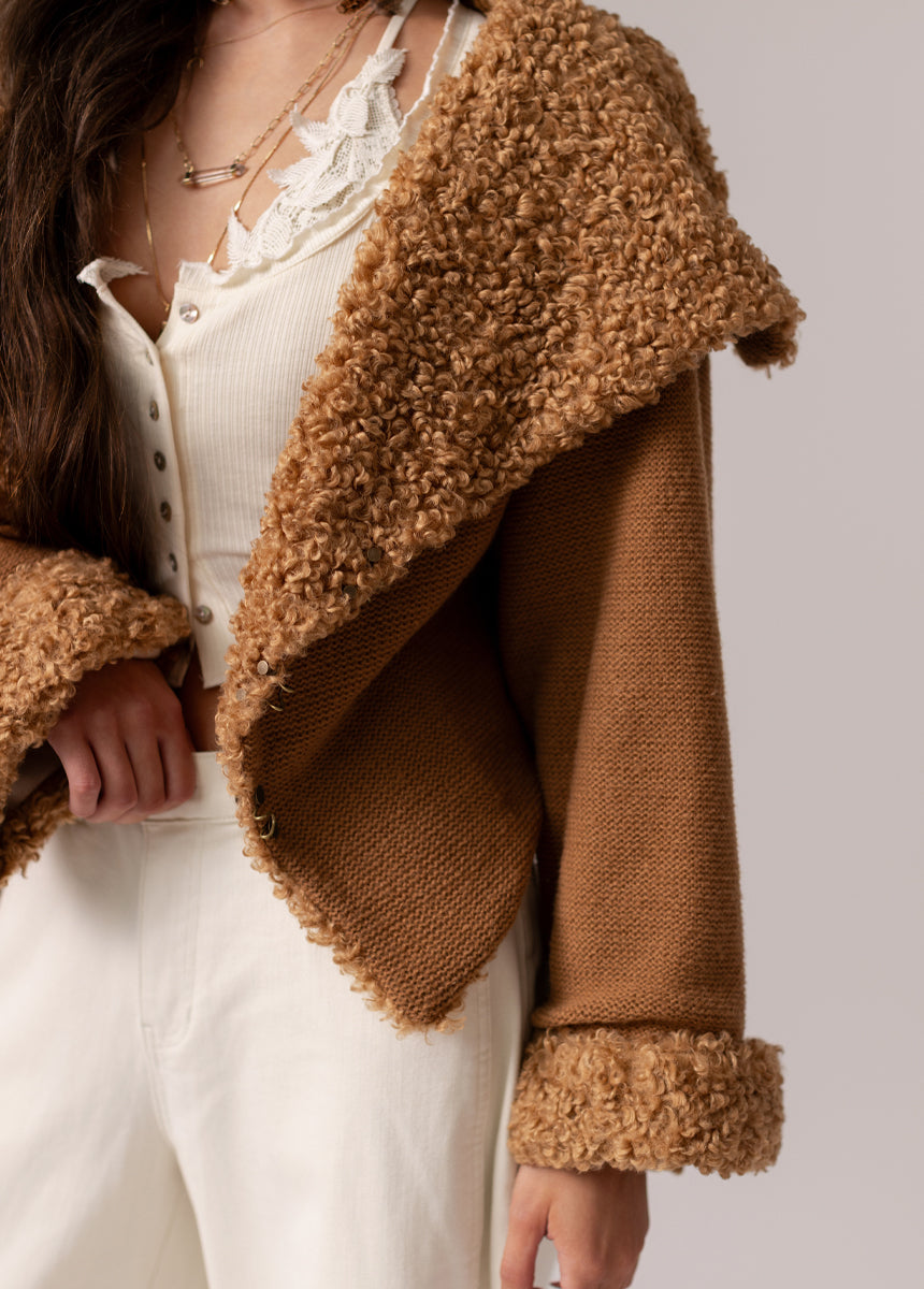 Quinn Jacket in Camel