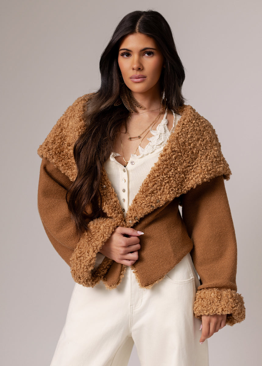 Quinn Jacket in Camel
