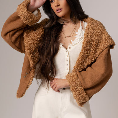 Quinn Jacket in Camel