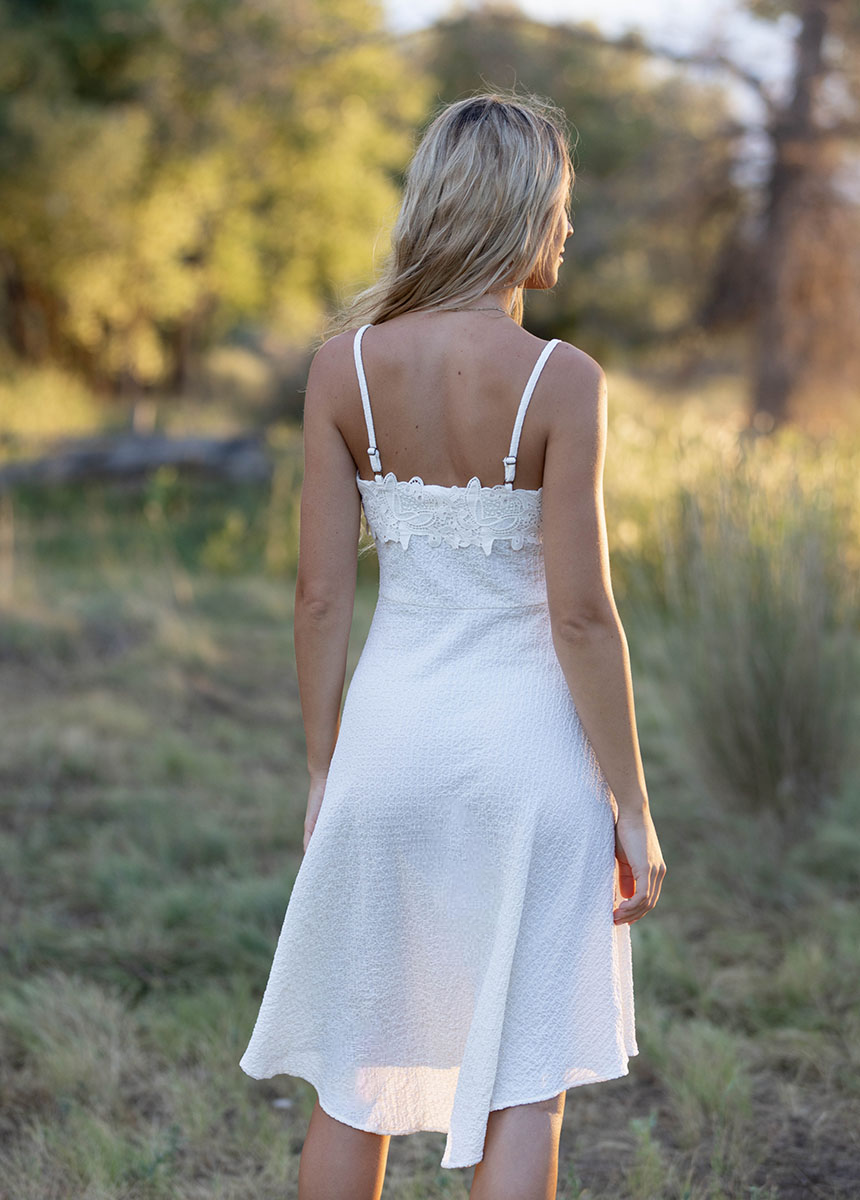 Solene Dress in Cream
