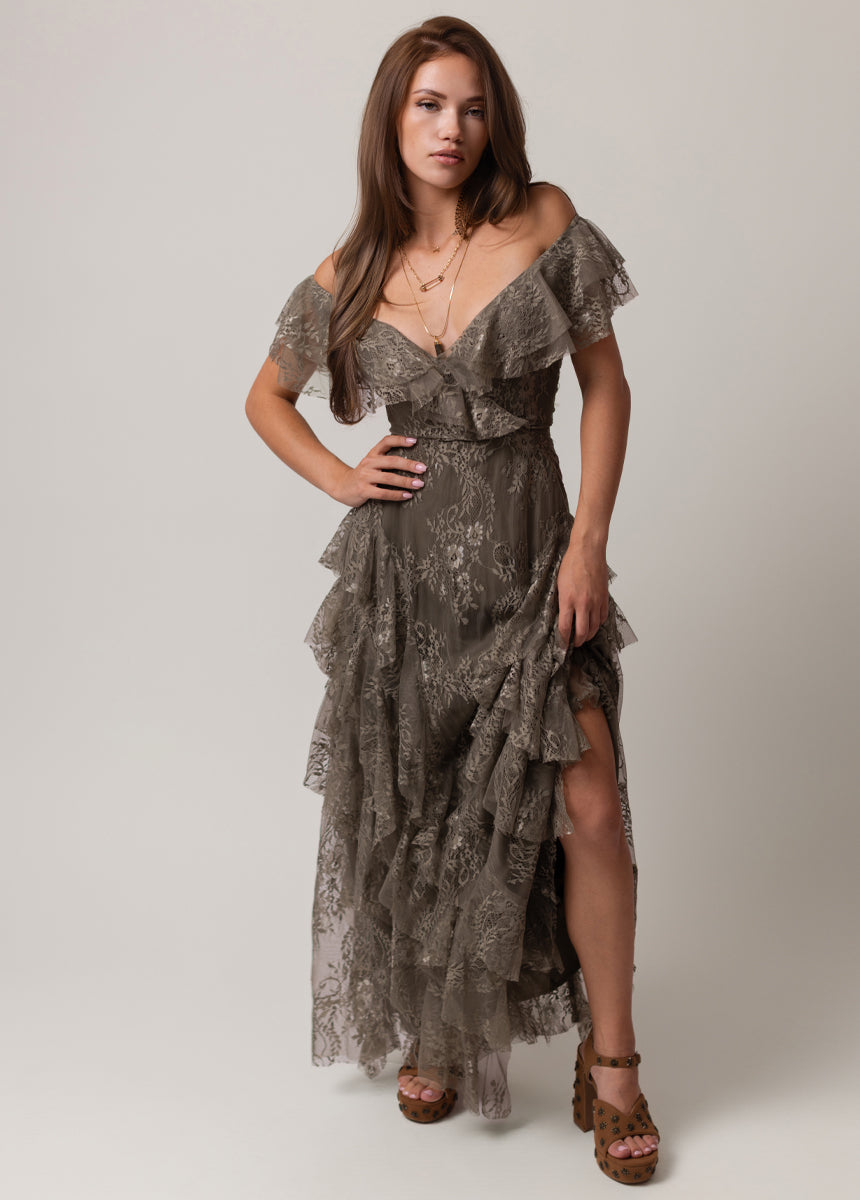 Sylvia Dress in Agave