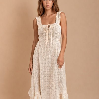 Tea Dress in Cream