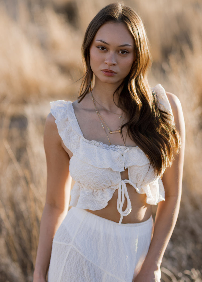 Teeny Top in Cream