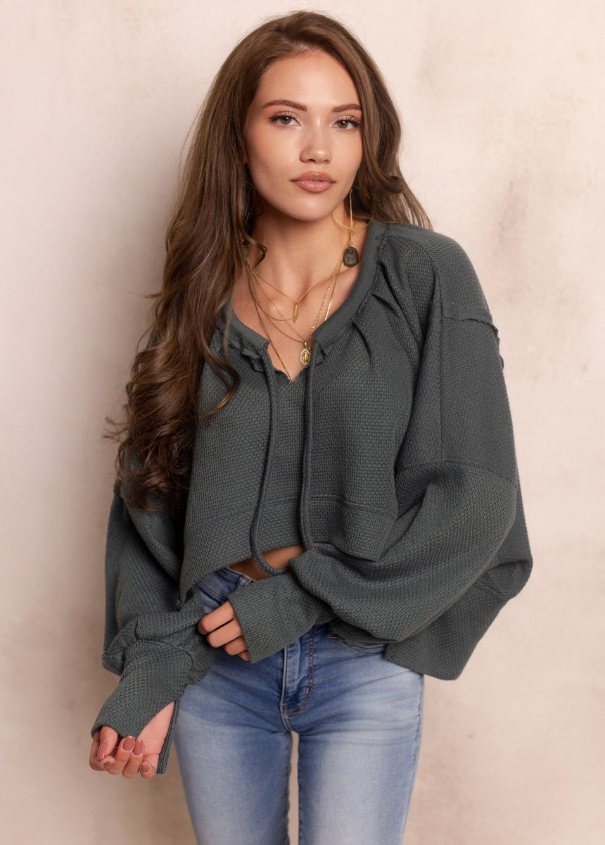 Viv Sweater in Forest