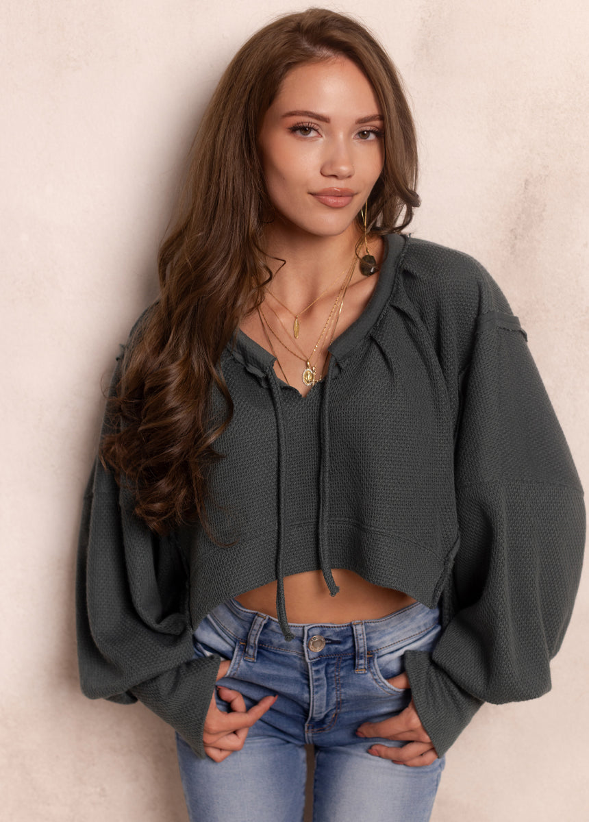 Viv Sweater in Forest