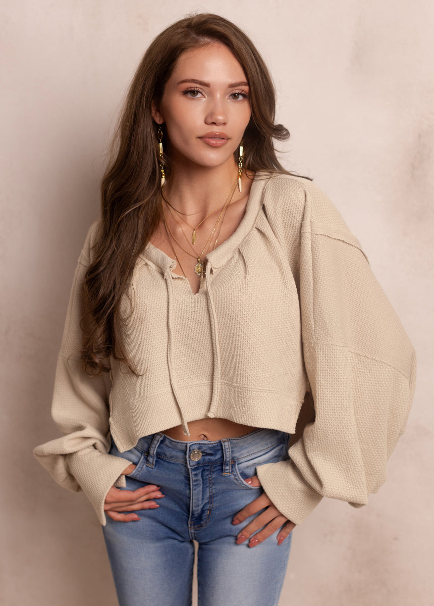 Viv Sweater in Taupe