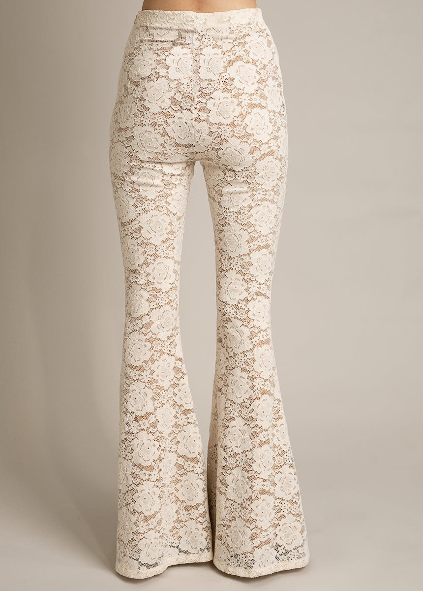 Abril Pant in Cream