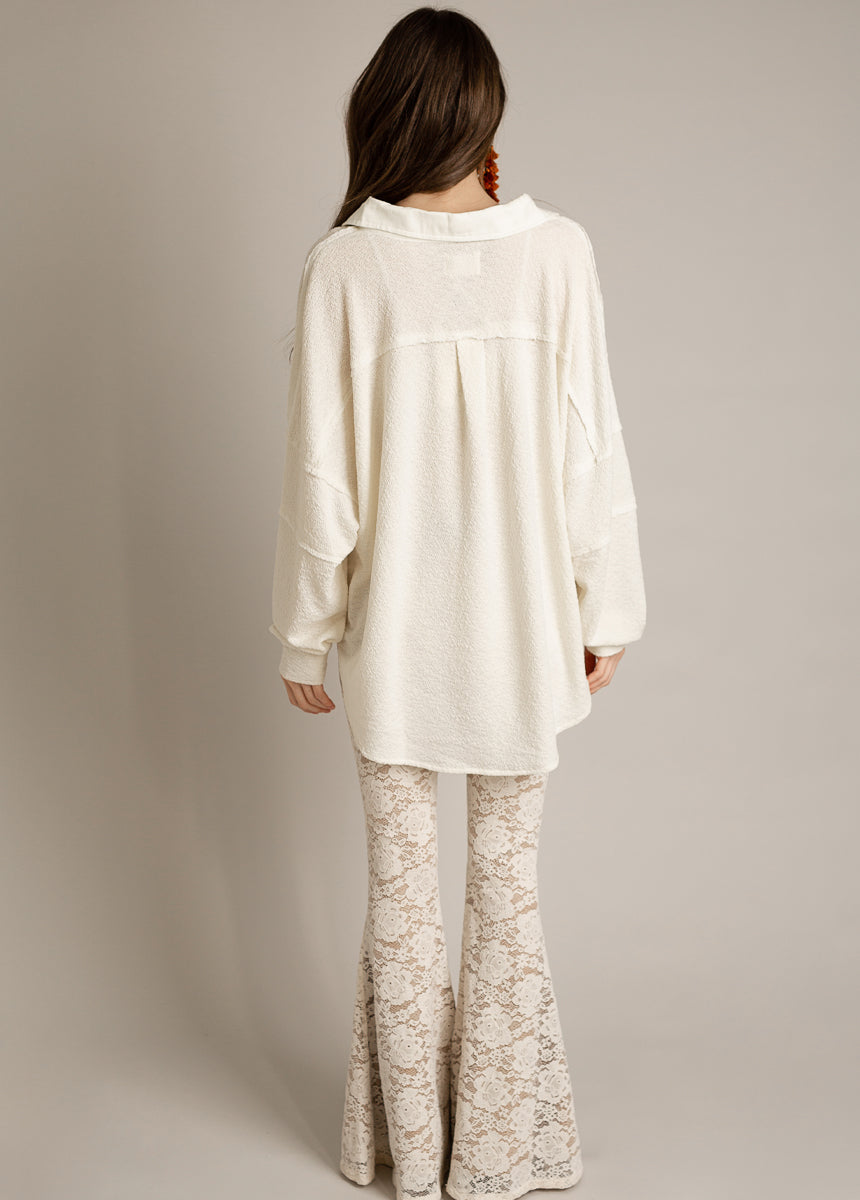 Sebrina Top in Cream