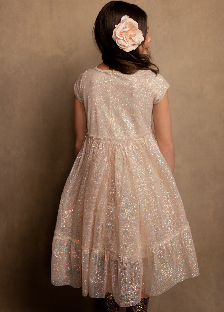 Andra Dress in Champagne