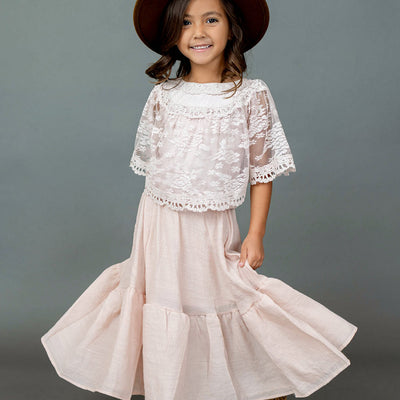 Annabel Skirt in Blush