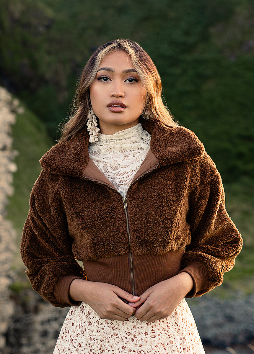 Luxe Jacket in Brown