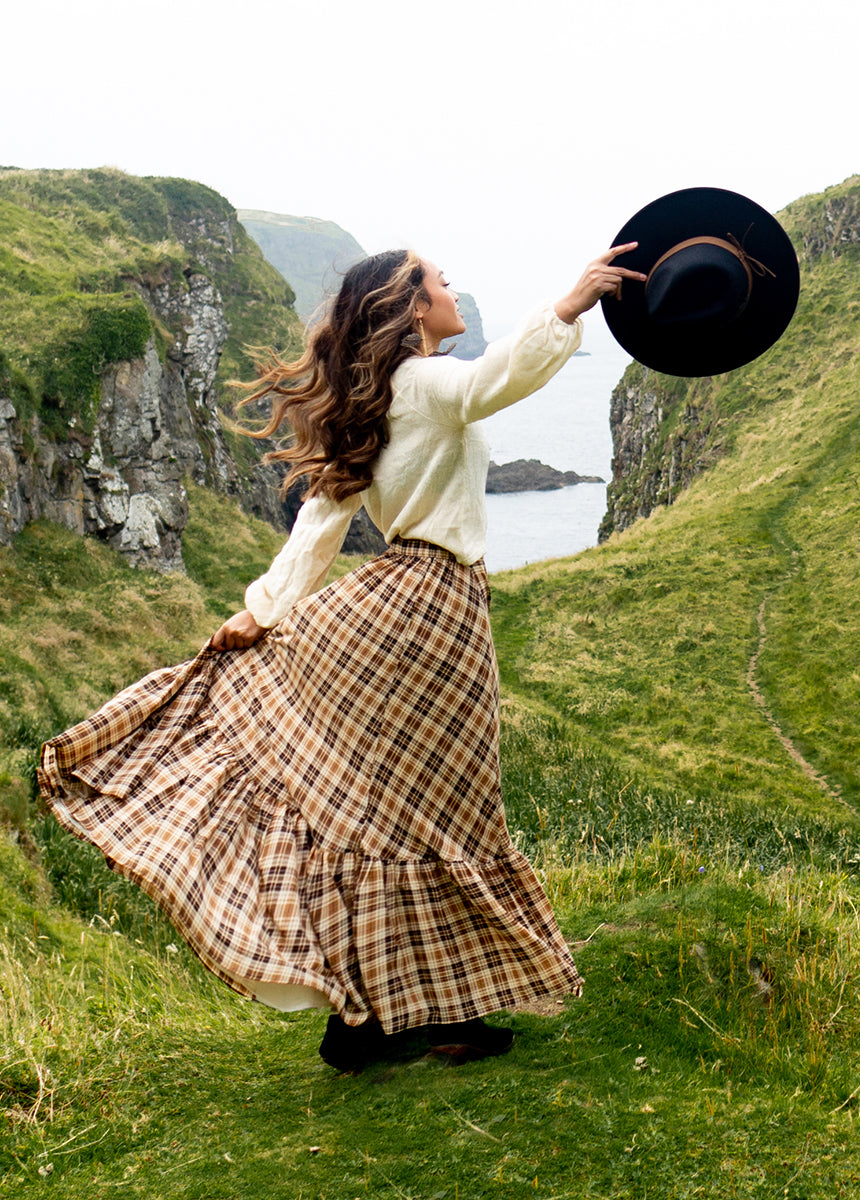 Ottoline Sweater in Heather Ecru