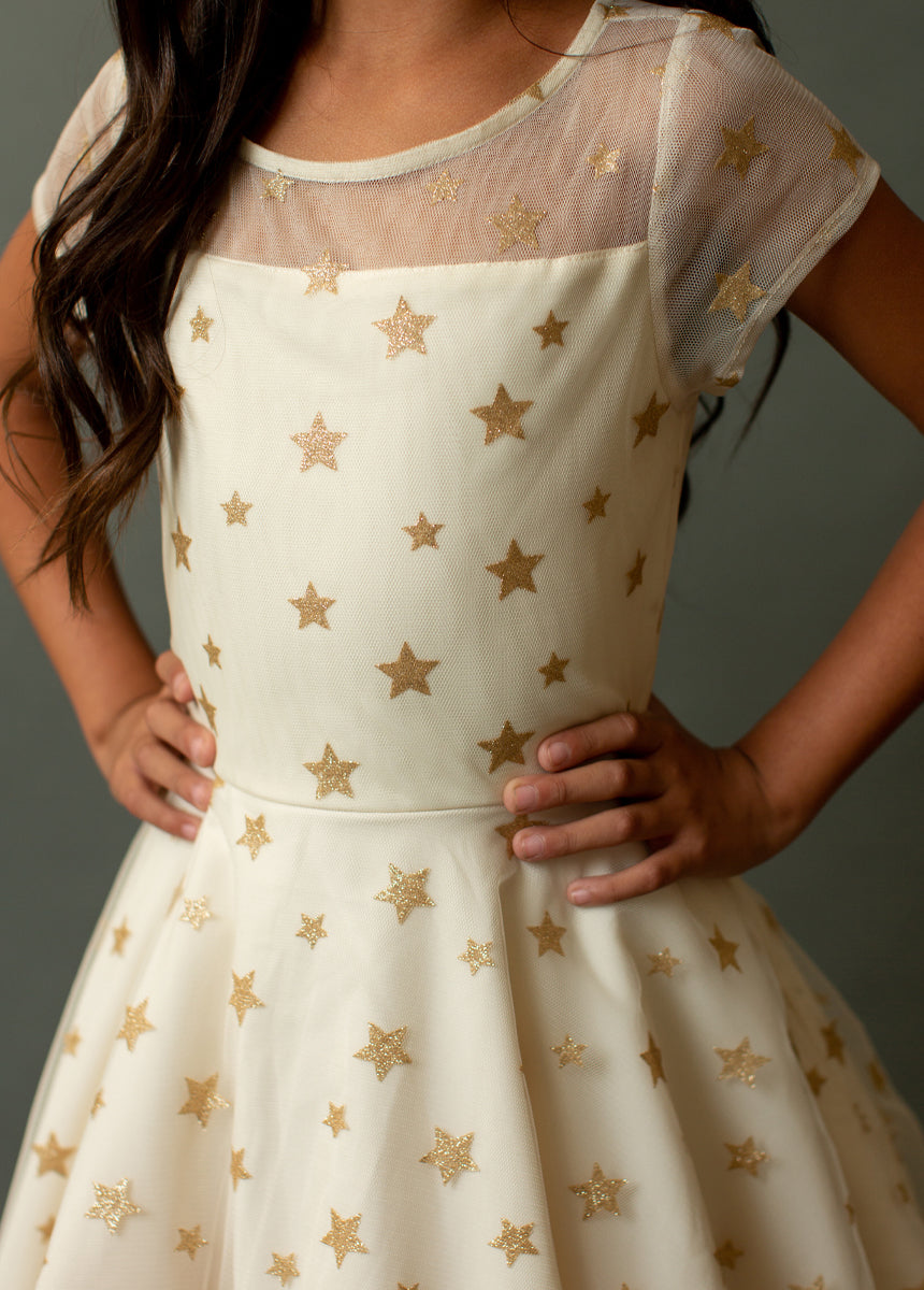 Annalise Dress in Cream