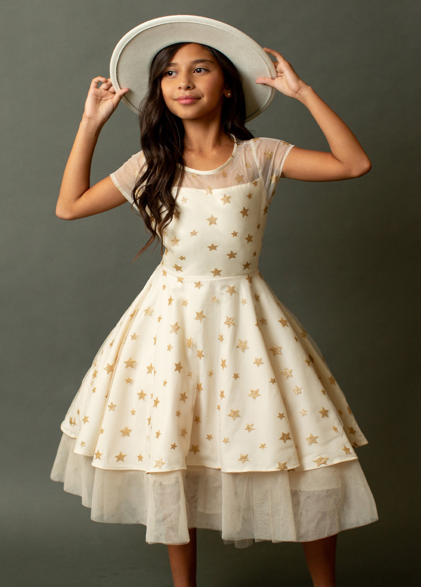 Annalise Dress in Cream