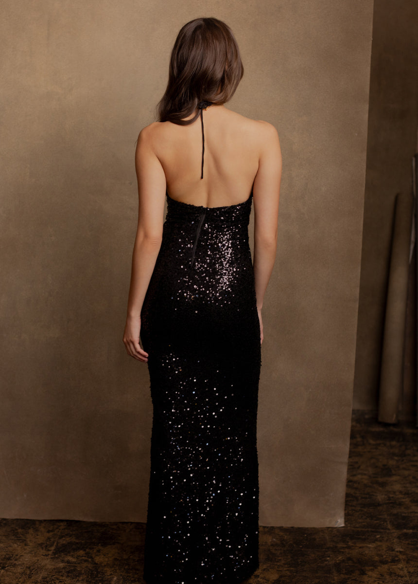 Auren Dress in Black