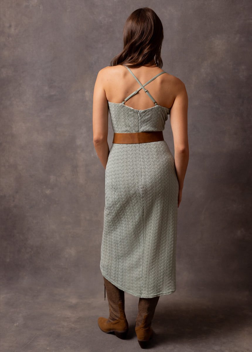Avacette Dress in Seafoam