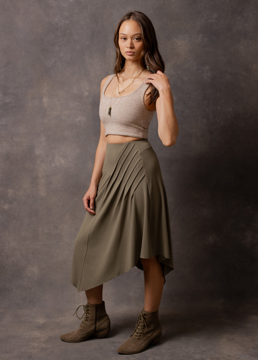 Aylani Skirt in Agave