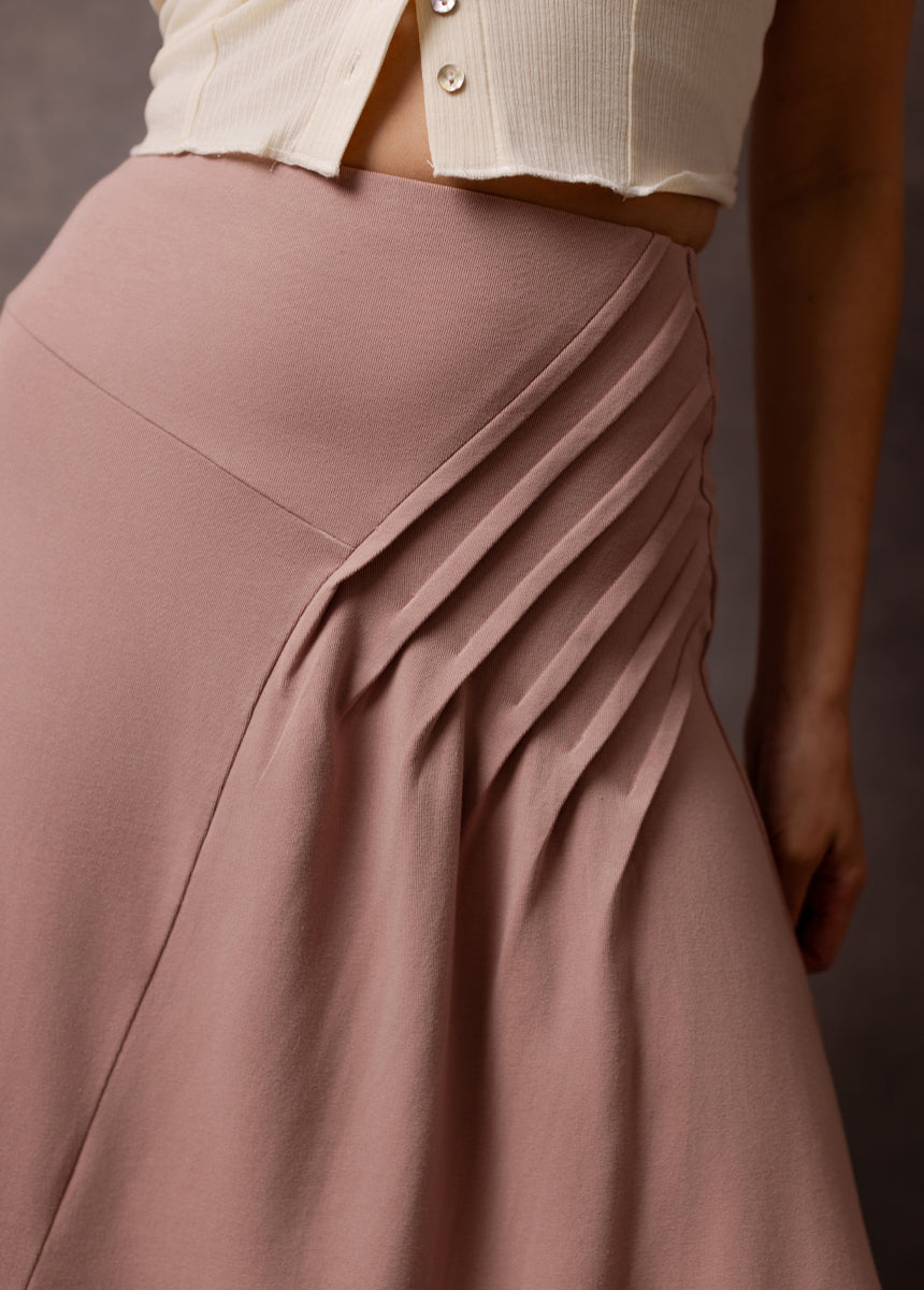 Aylani Skirt in Desert Shell