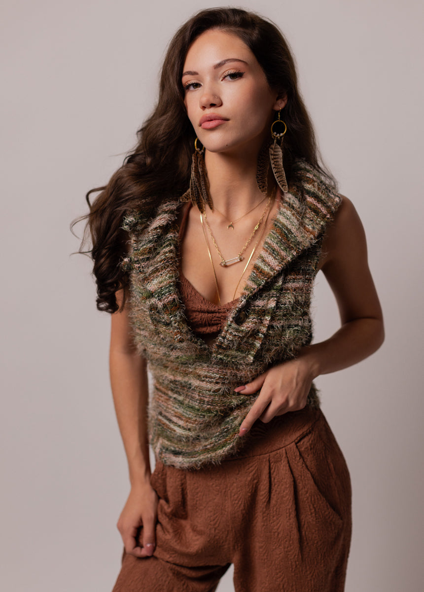 Haven Bralette in Rosewood