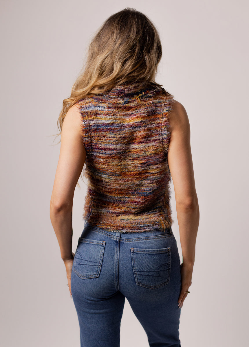 Bambi Top in Rust Multi