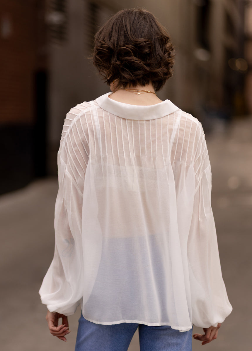 Benedict Top in Ivory