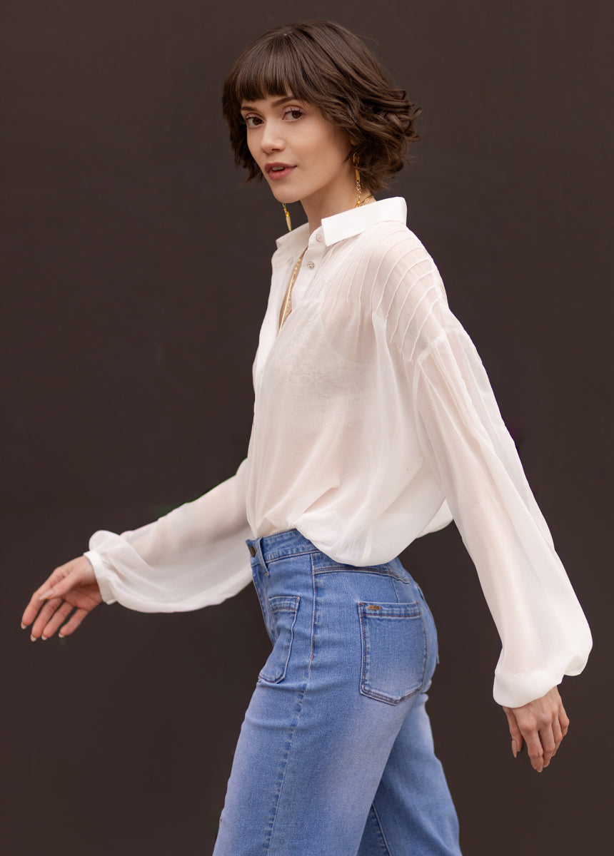 Benedict Top in Ivory