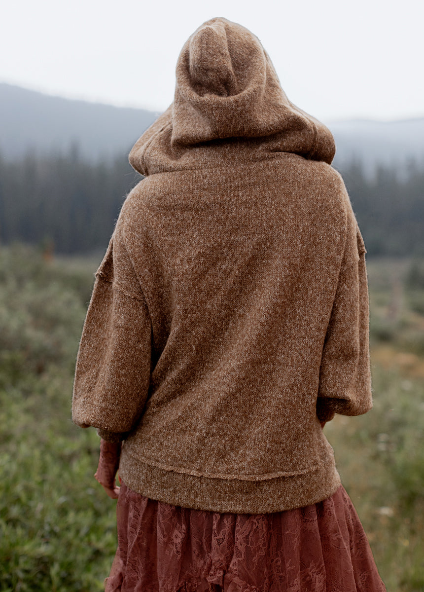 Ona Sweatshirt in Chestnut