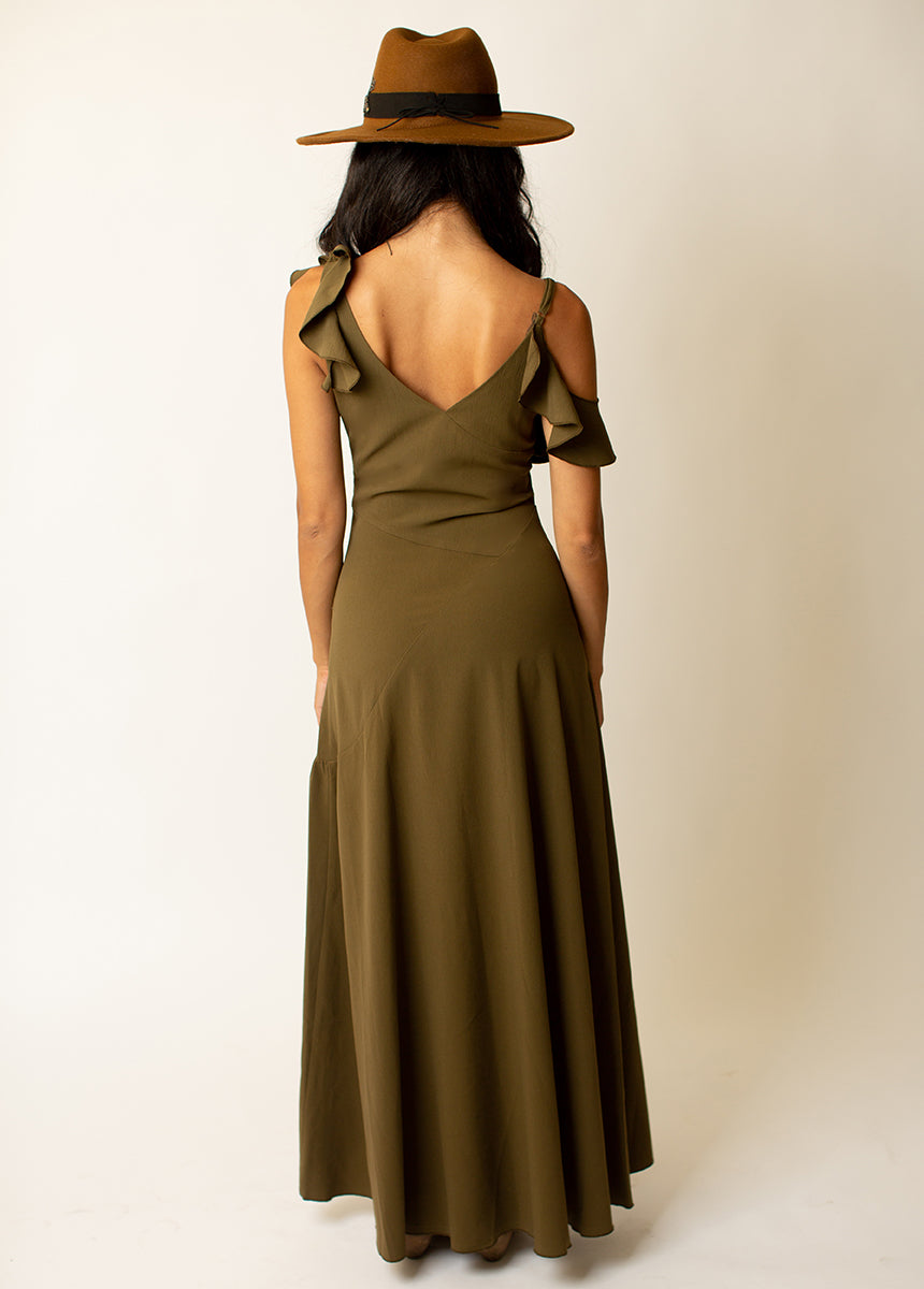 Bianka Dress in Olive