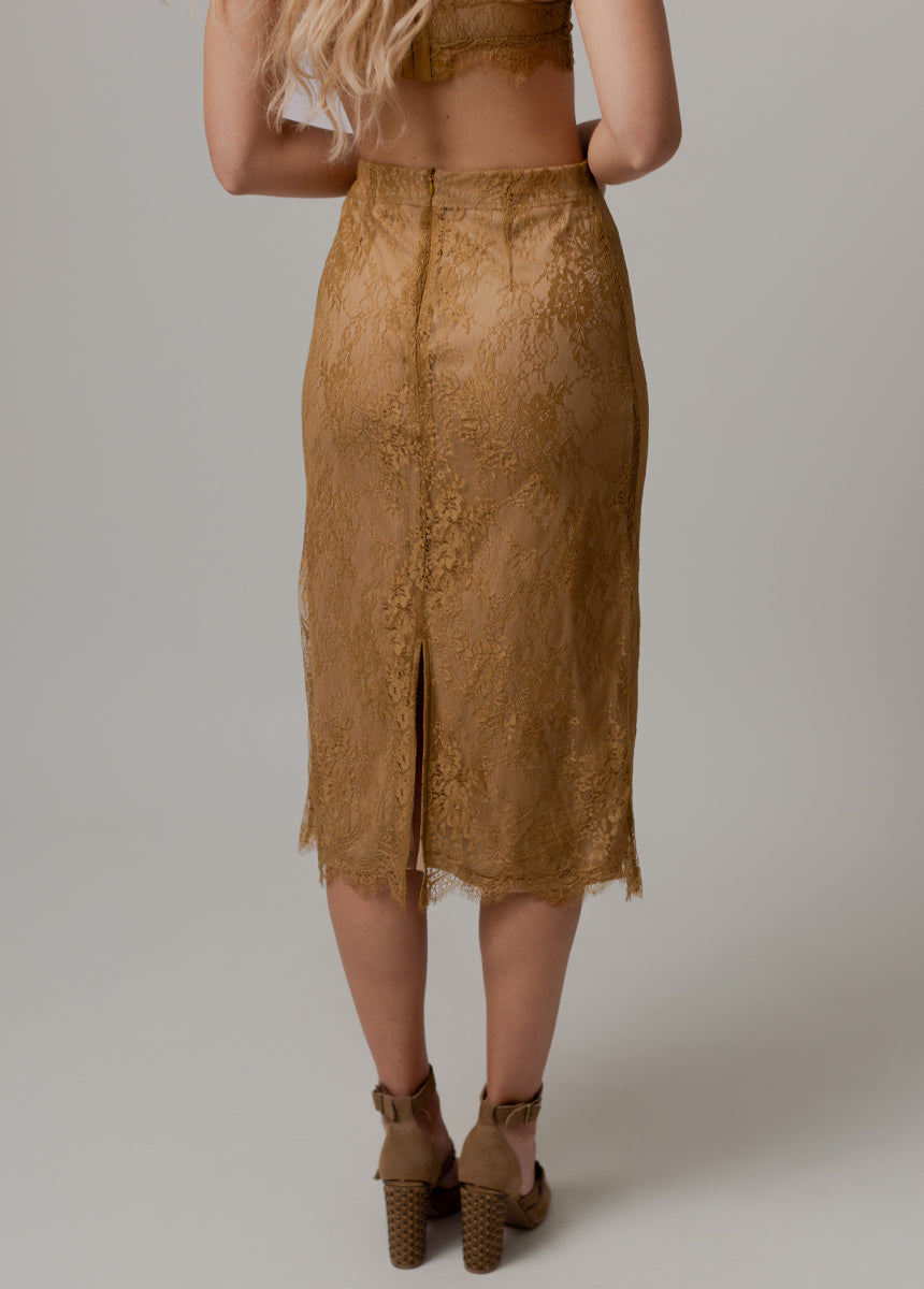 Branwren Skirt in Bistre