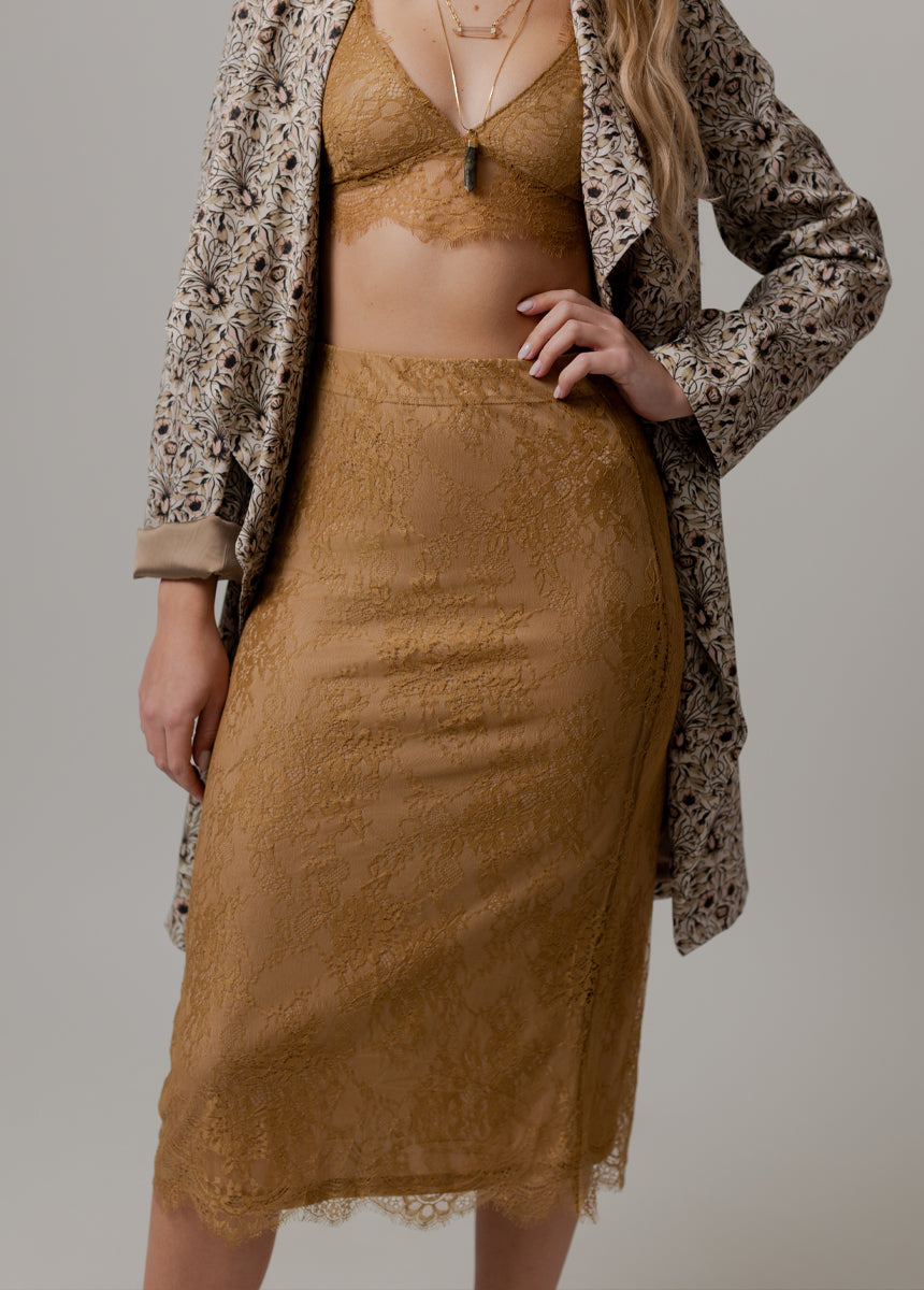 Branwren Skirt in Bistre