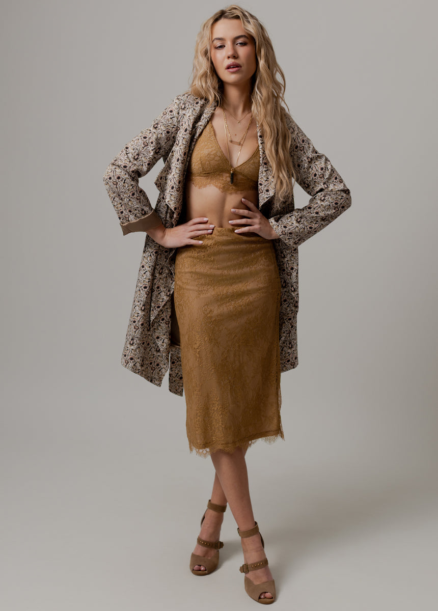 Branwren Skirt in Bistre