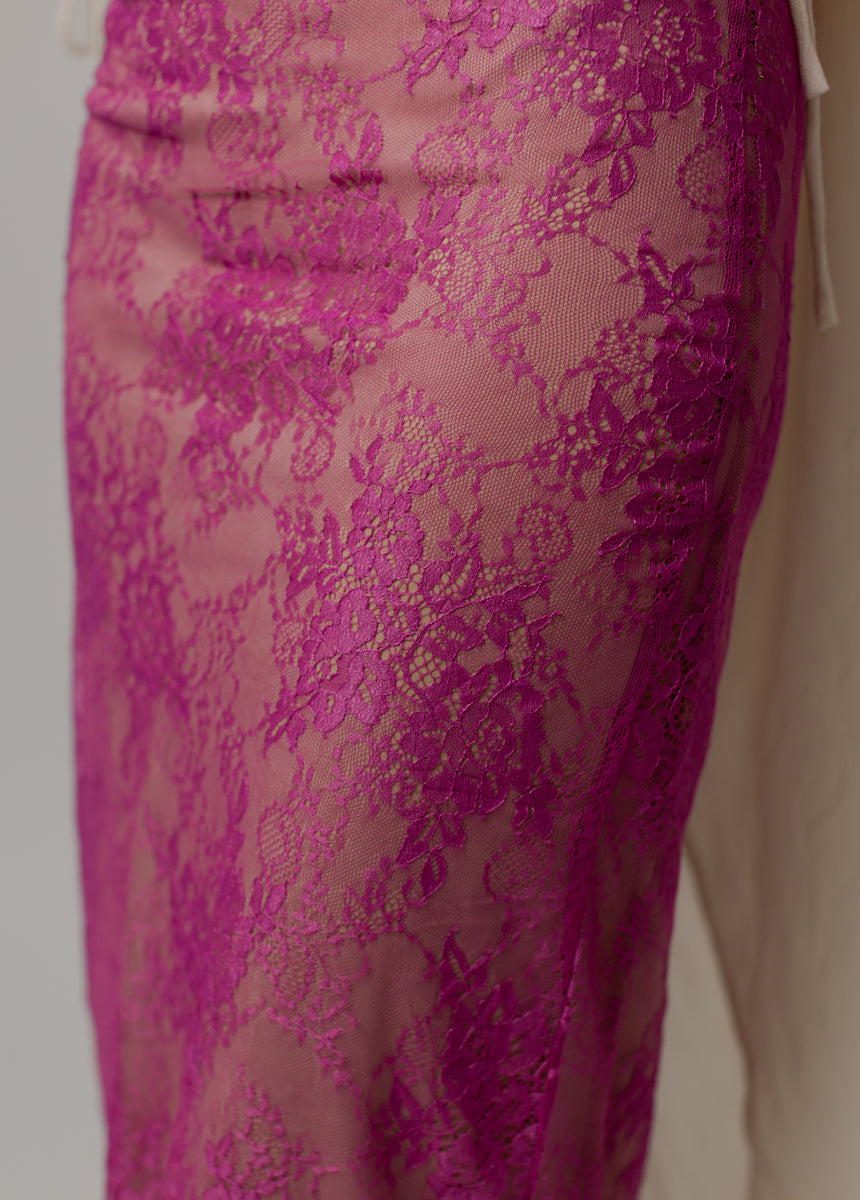 Branwren Skirt in Fuchsia